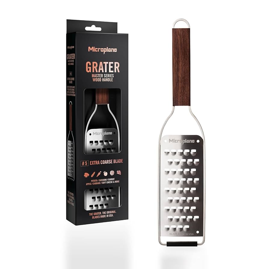 Microplanekitchen Grater Xl Coarse For Potato Cheese Cabbage Cucumber Pumpkin | Seychelles