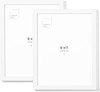 Vista 70 de Opposite Wall - Portarretratos de madera de roble macizo oscuro de 16 x 20 pulgadas - Ligero, versátil e inastillable - Póster o marco de fotos