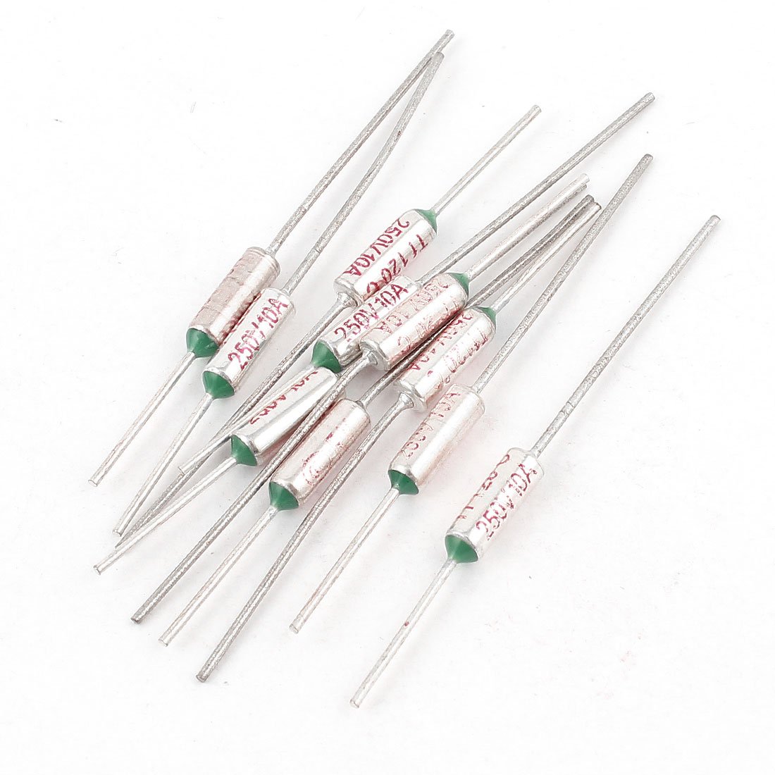 Aexit 10 Pcs RY TF 120 Celsius Degree Microtem Cutoff Thermal Fuse AC 250V 10A (6bd65920416b3d244bb5bba3d6353609)