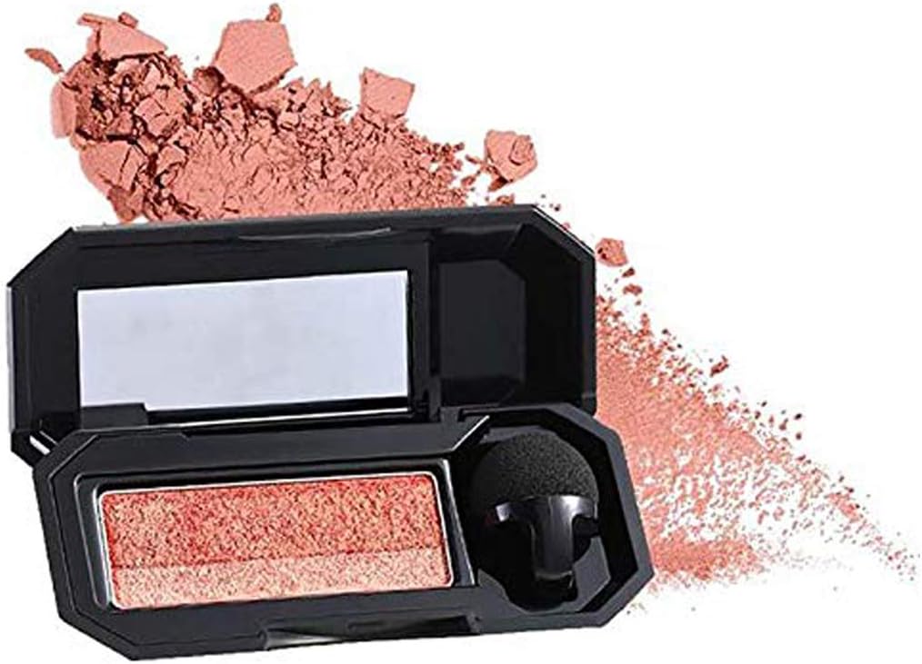 Dual-Color Waterproof Eyeshadow with Exquisite Glitters and Smooth Texture, Long Lasting for Eye Makeup