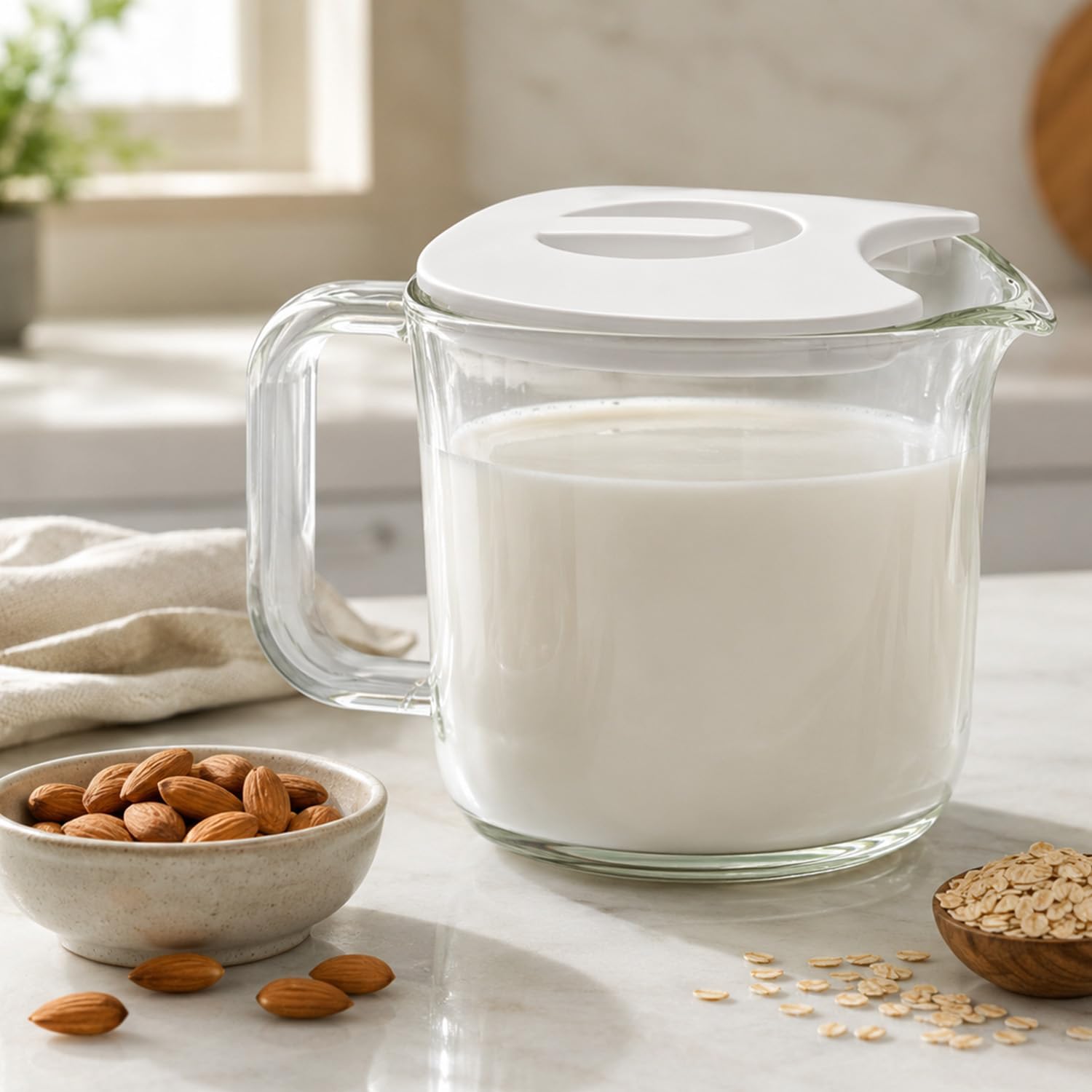 Amazon.com: ChefWave Milkmade Replacement Glass Pitcher with Lid