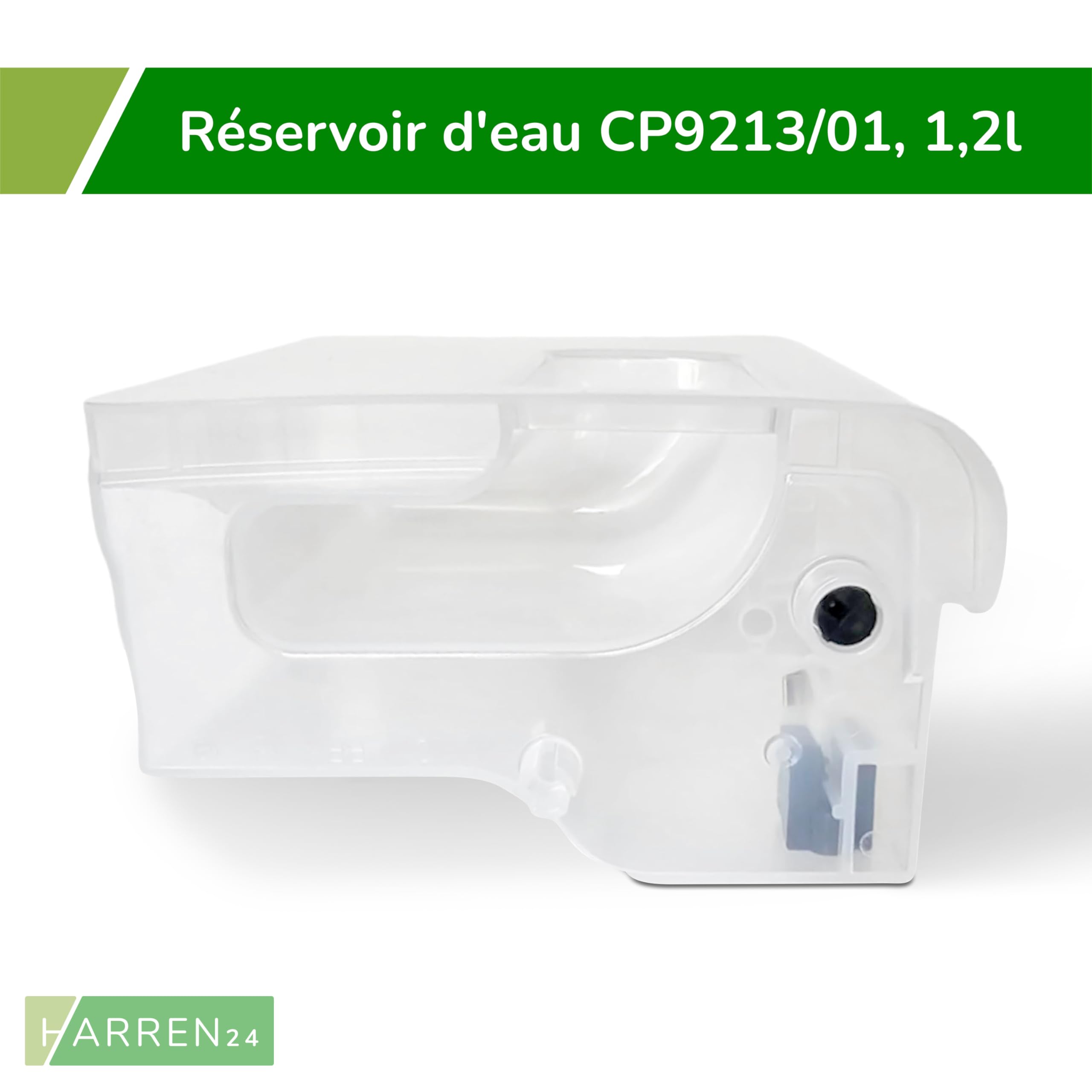 Réservoir d'eau CP9213 compatible avec Philips Senseo Quadrante, version B uniquement ! HD7863, HD7864, HD7865, HD7866, HD7868, réservoir d'eau numéro de pièce 42225956281