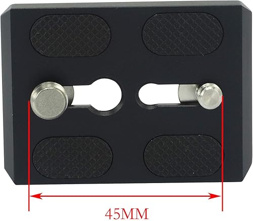 Miniatura 6 de Haoge HQR-SC-N Placa de liberación rápida para cámara Sachtler Video DV 8/100, DV10 3+3, DV10 5+5, FSB6T, FSB8T, FSB-10T Cabezal fluido trípode