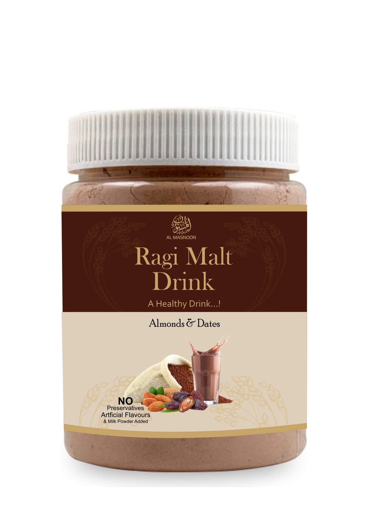See full amazon price history chart for AL MASNOON Ragi Malt Drink/A Healthy Drink With Raagi & Almonds/Delcious & Tasty 250g AL MASNOON Ragi Malt Drink/A Healthy Drink With Raagi & Almonds/Delcious & Tasty 250g (B0B8XQVX22) Amazon Price History, Amazon Price Tracker