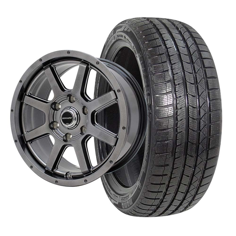 Amazon | MOMO Tires(モモタイヤ) スタッドレス タイヤ ホイールセット 
