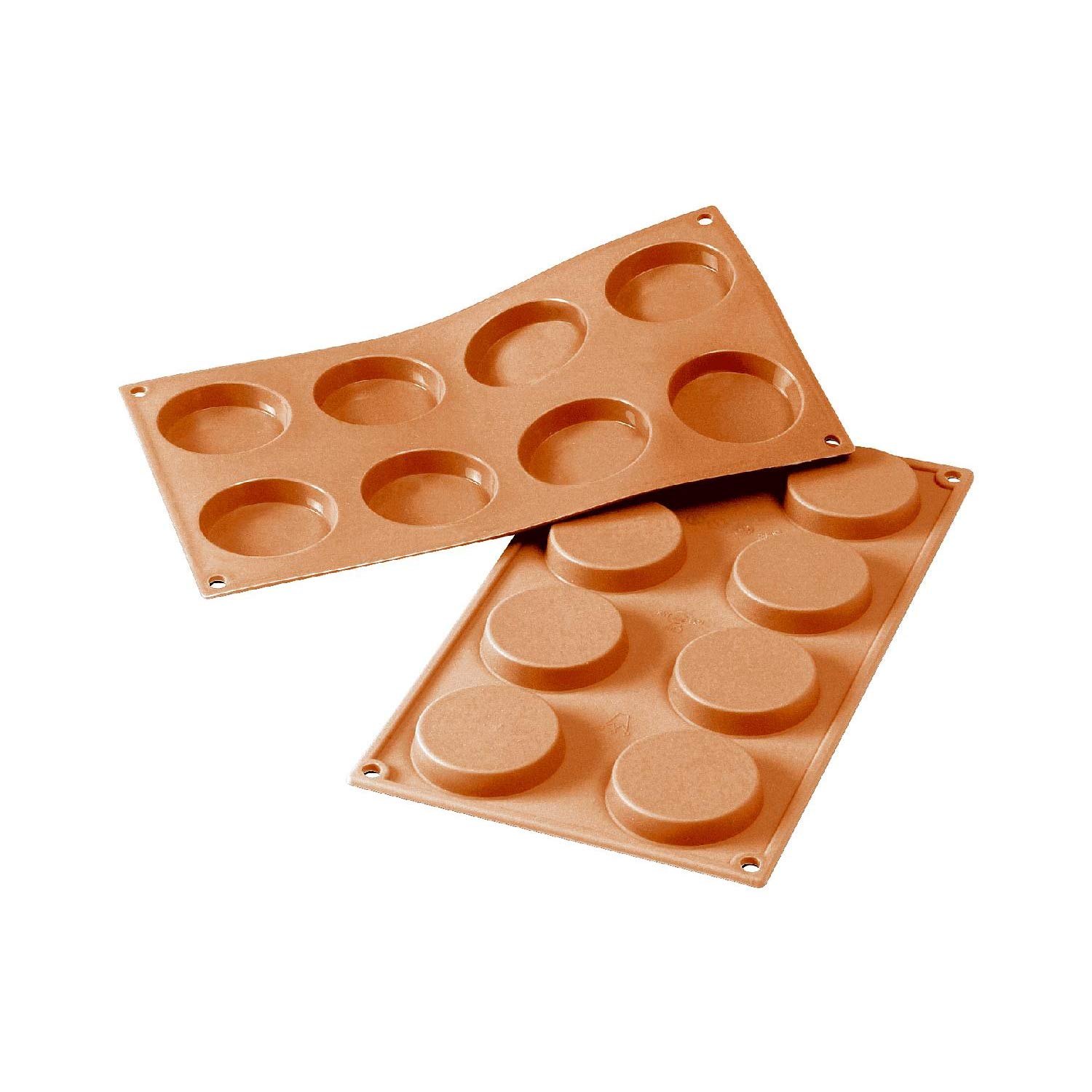 Moule Silicone Silikomart Tartelletta 15 Cavités 50x15mm - Made In Italy