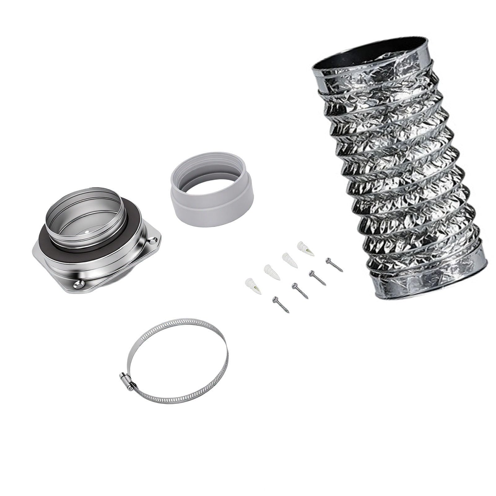 Hyuduo Kit de Conector de Ventilación para Secadora, Magnético, Manguera
