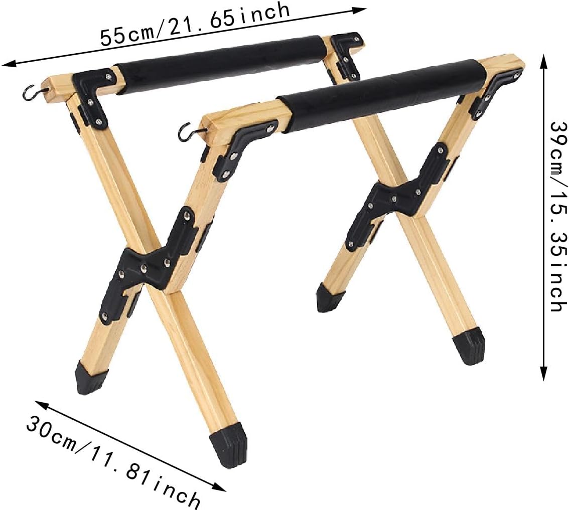 Folding Cooler Stand Ice Box Holder Antislip Sturdy Camping Storage Box Stand Foldable for Picnic BBQ Cooking Outdoor Camping