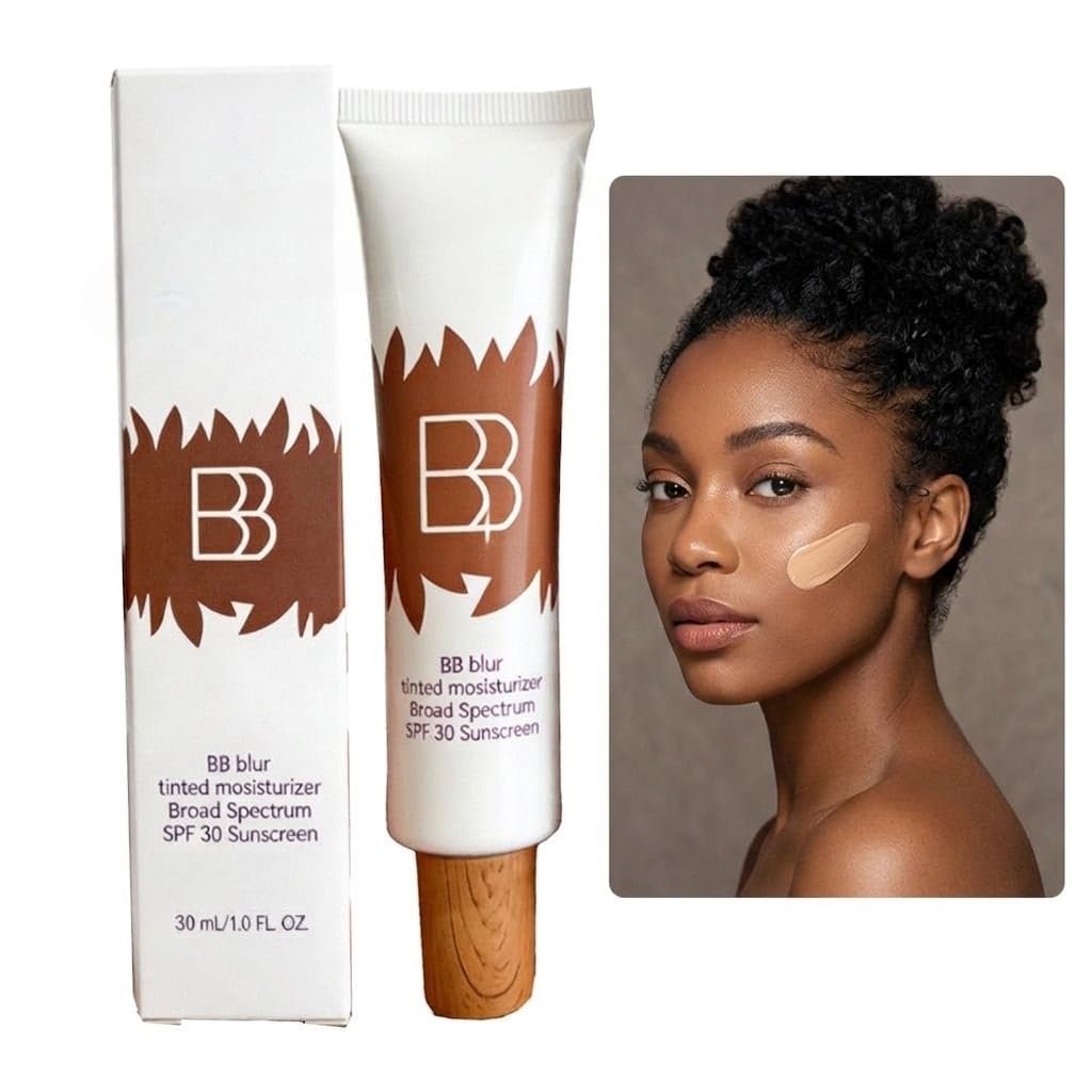 1Pc, Tinted BB Cream Primer with SPF 30 Sunscreen Light – 12Hr Hydrating Face Primer, Lightweight Coverage, Pore Smoothing, Non-Greasy Makeup Base for Even Skin Tone.-image-5
