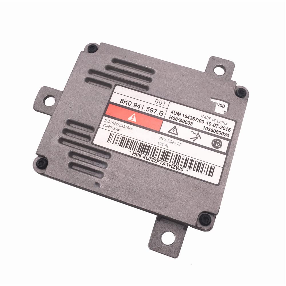 Scheinwerfer VorschaltgeräT D3S D3R D4S D4R Scheinwerfer HID Vorschaltgerät 8K0.941.597.B 1036060024 8K0941597B Geeignet for Audi A5 S5 RS5 2008–2014