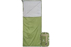 REDCAMP Ultra Lightweight Backpacking Sleeping Bag for Warm Weather