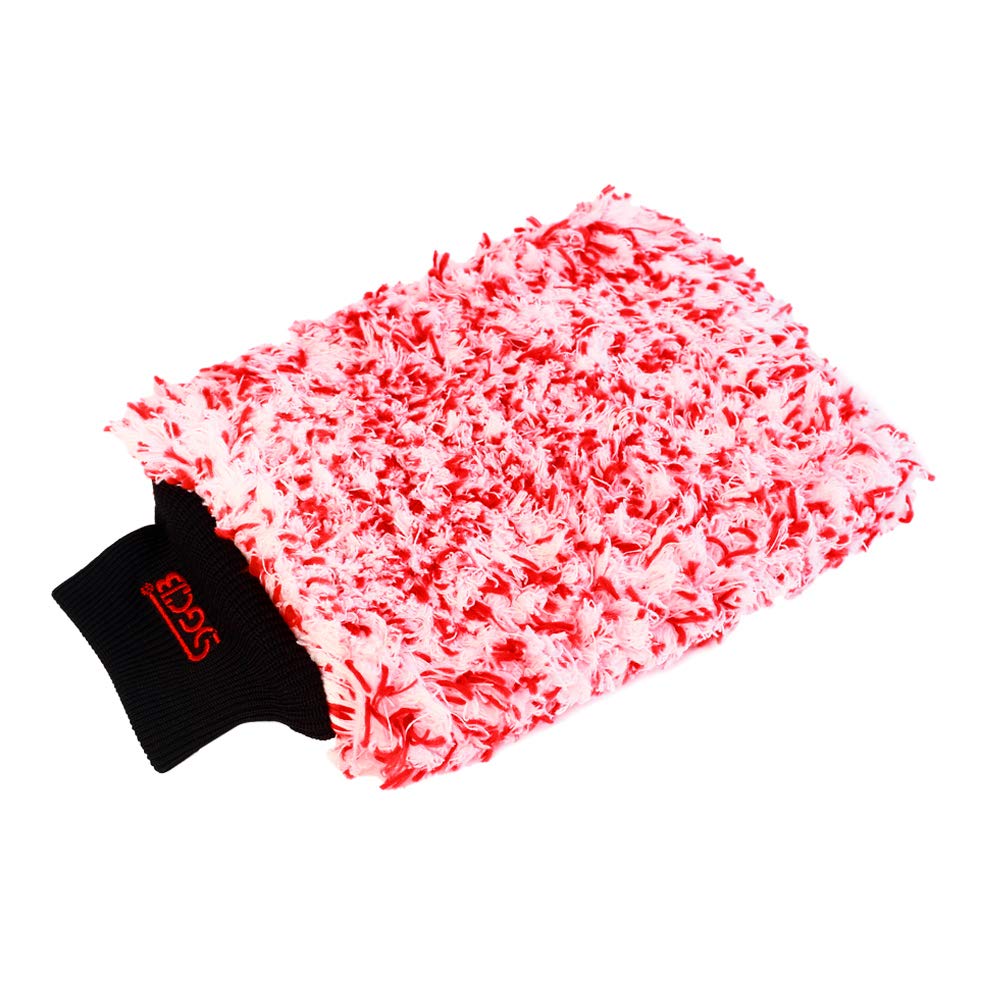 SGCB Premium Cyclone Microfiber Car Wash Mitts, Double Sided Soft Wash Gloves Totally Swirl & Lint & Scratch Free, Large Capacity for Holding Tons of Subs and Water Absorbing Car Protective