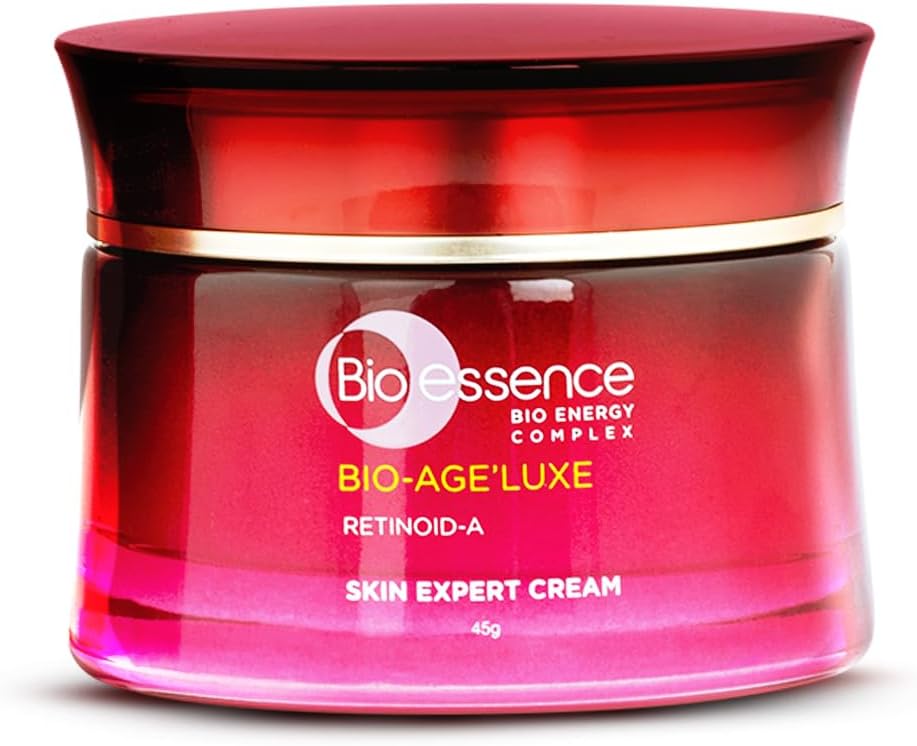 Bio-Age'Luxe Skin Expert Cream With Retinoid A | Retinol ++ | Firming, Fights Wrinkles & Fine Lines | Anti Ageing Cream | 45G