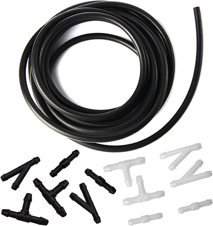Windshield Washer Hose Kit 4 Meter Universal Washer Fluid