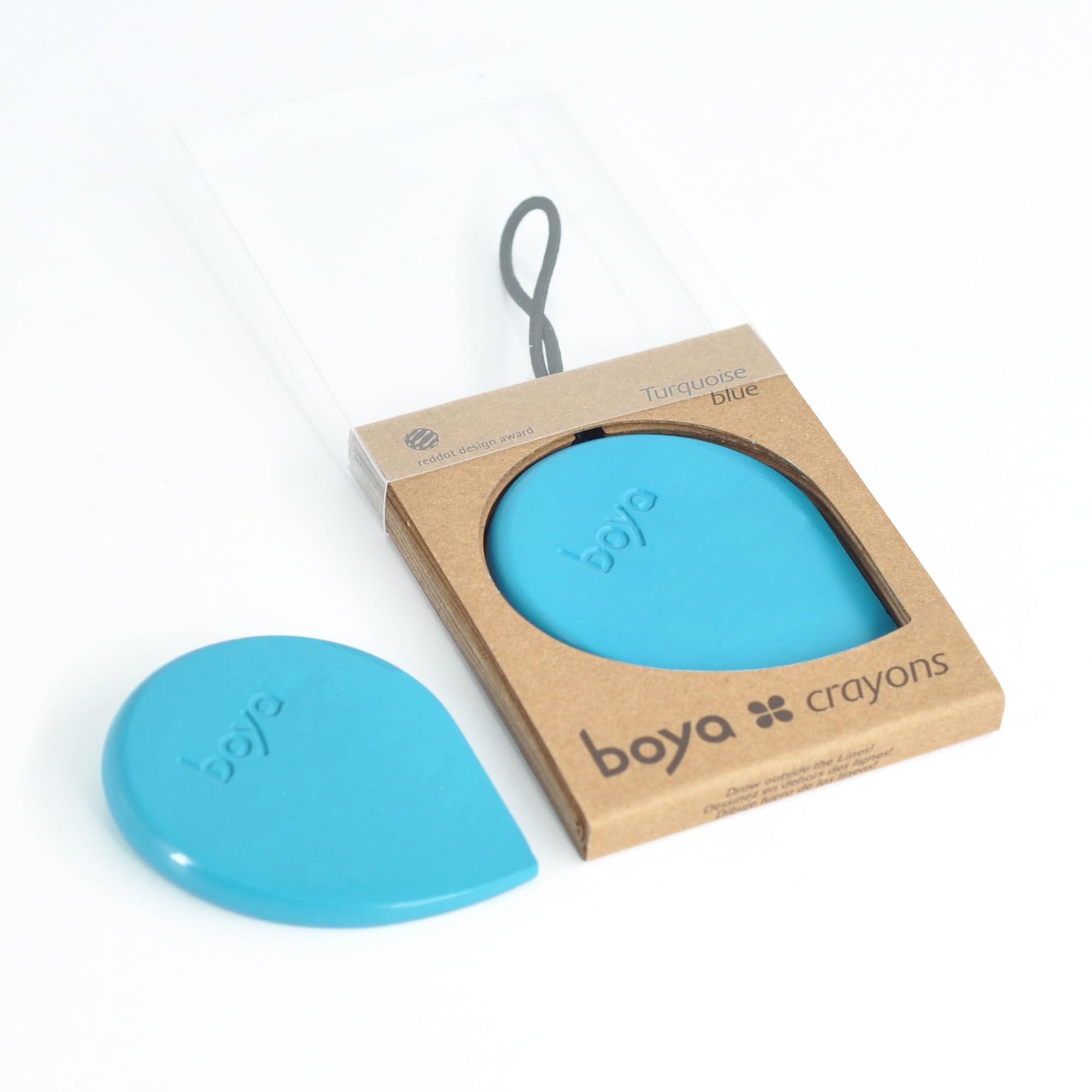 Boya Soft Wax Pastel Crayon - Turquoise (Blue) Single