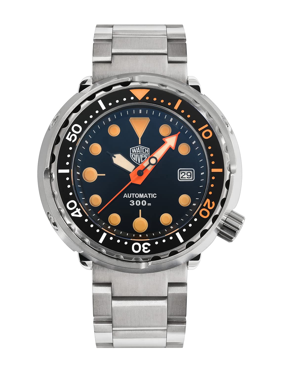 watchdives Diver Watches for Men, NH35 Automatic Wristwatch 300M Waterproof 47.5MM Mens Watch Sapphire Crystal Big Analog Luminous Watch (B0BRX9F51J) Amazon Price History, Amazon Price Tracker