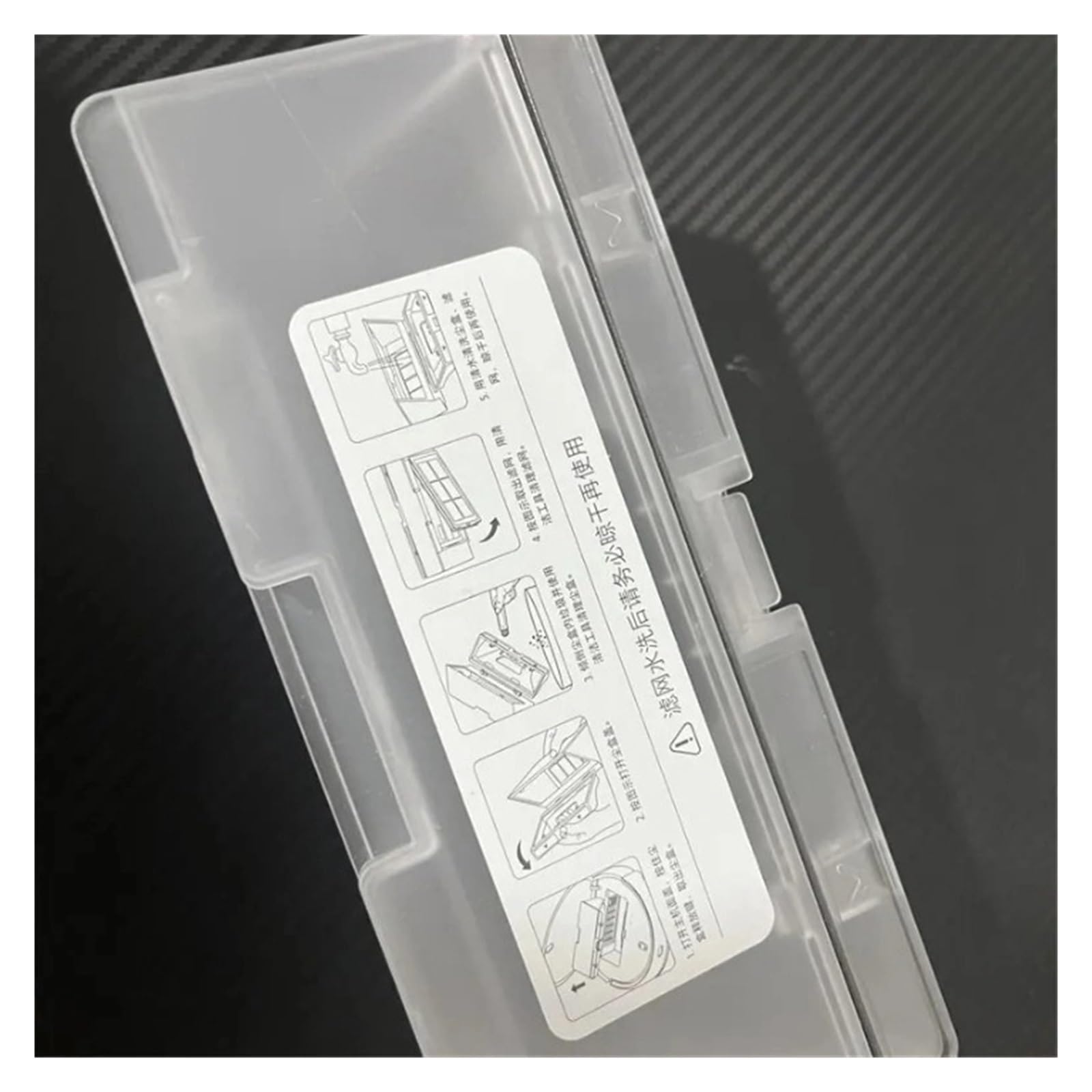 YUGHKBN Dust Box Compatible for Mijia Mop 2 Lite Mop 2 Pro MJSTL MJST1S Robot Vacuum Cleaner Parts Dustbin Filter Accessories(D)