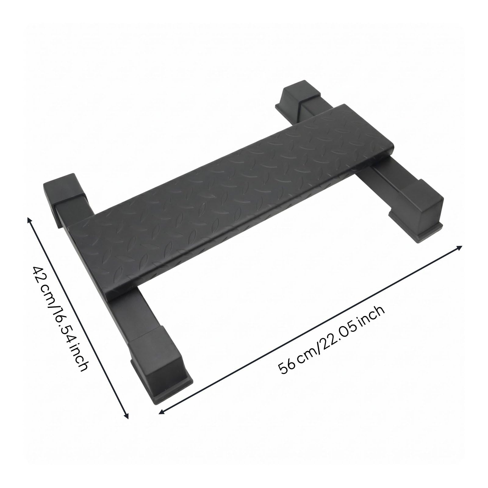 Piattaforma per Polpacci Piattaforma Allenamento Polpacci Tavola Inclinata Tavola Stretching Base Equilibrio in Acciaio E Nylon Adatta per Fitness Domestico Palestra Riscaldamento Recupero