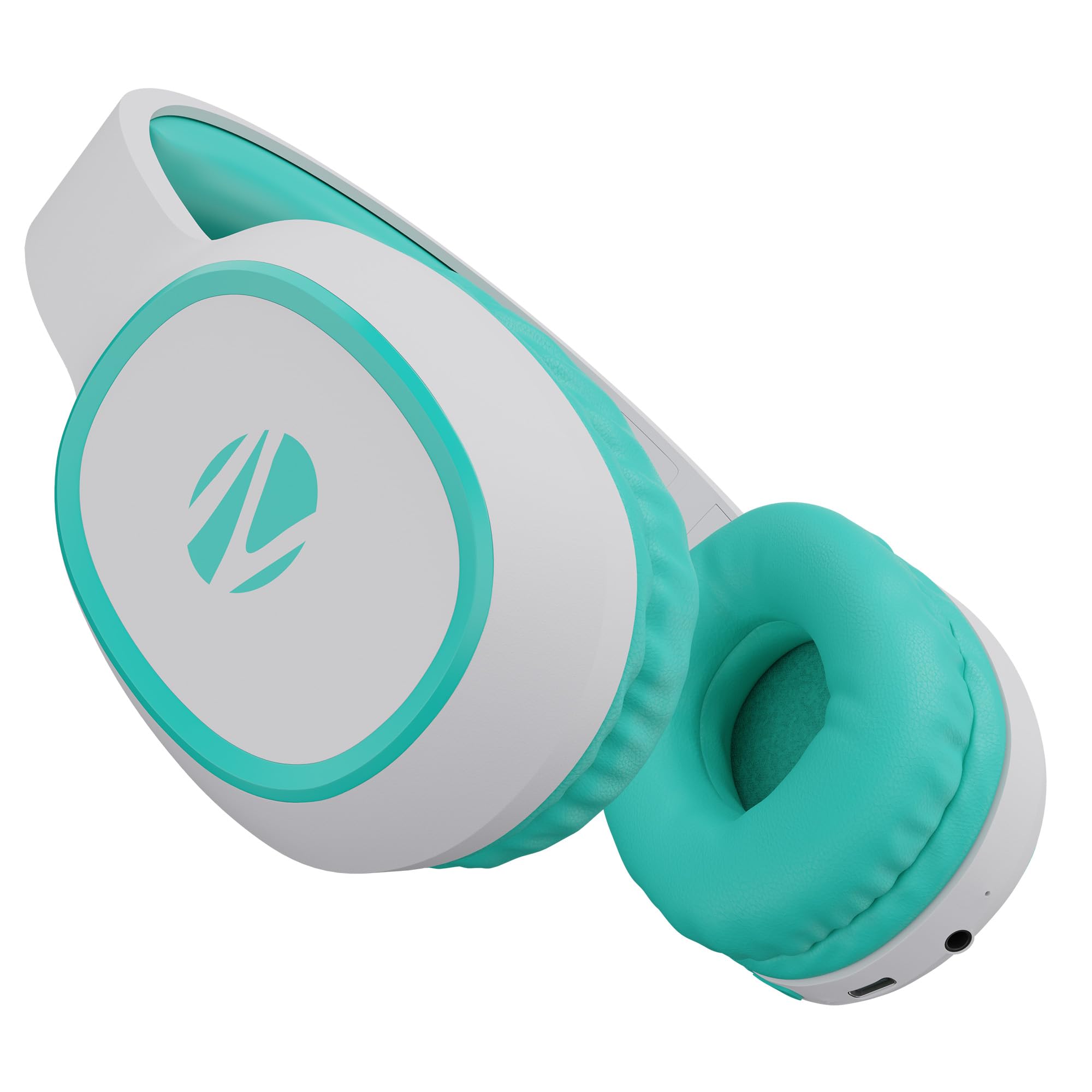 Zebronics Thunder (2026 Upgrade) Wireless Headphones, BT v6.0, True 60 hrs Playback, 40mm Drivers, ENC, Gaming Mode, Dual Pairing, AUX & microSD, Rapid Charging, Call Function (Sea Green) — Amazon image 11