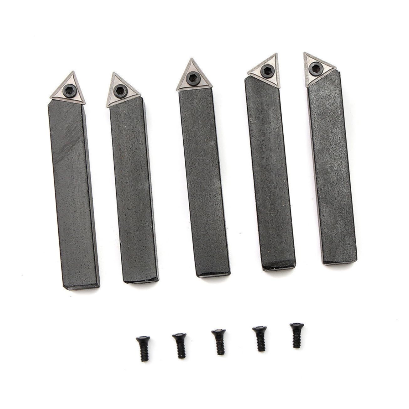 Herramientas de Torneado Cnc con Carburo Juego de 5 para Torno y Fresado