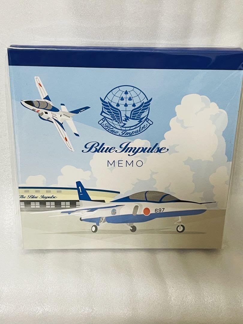 ブルーインパルスメモ紙 楽天市場】自衛隊グッズ ブルーインパルス スクエアメモパッド