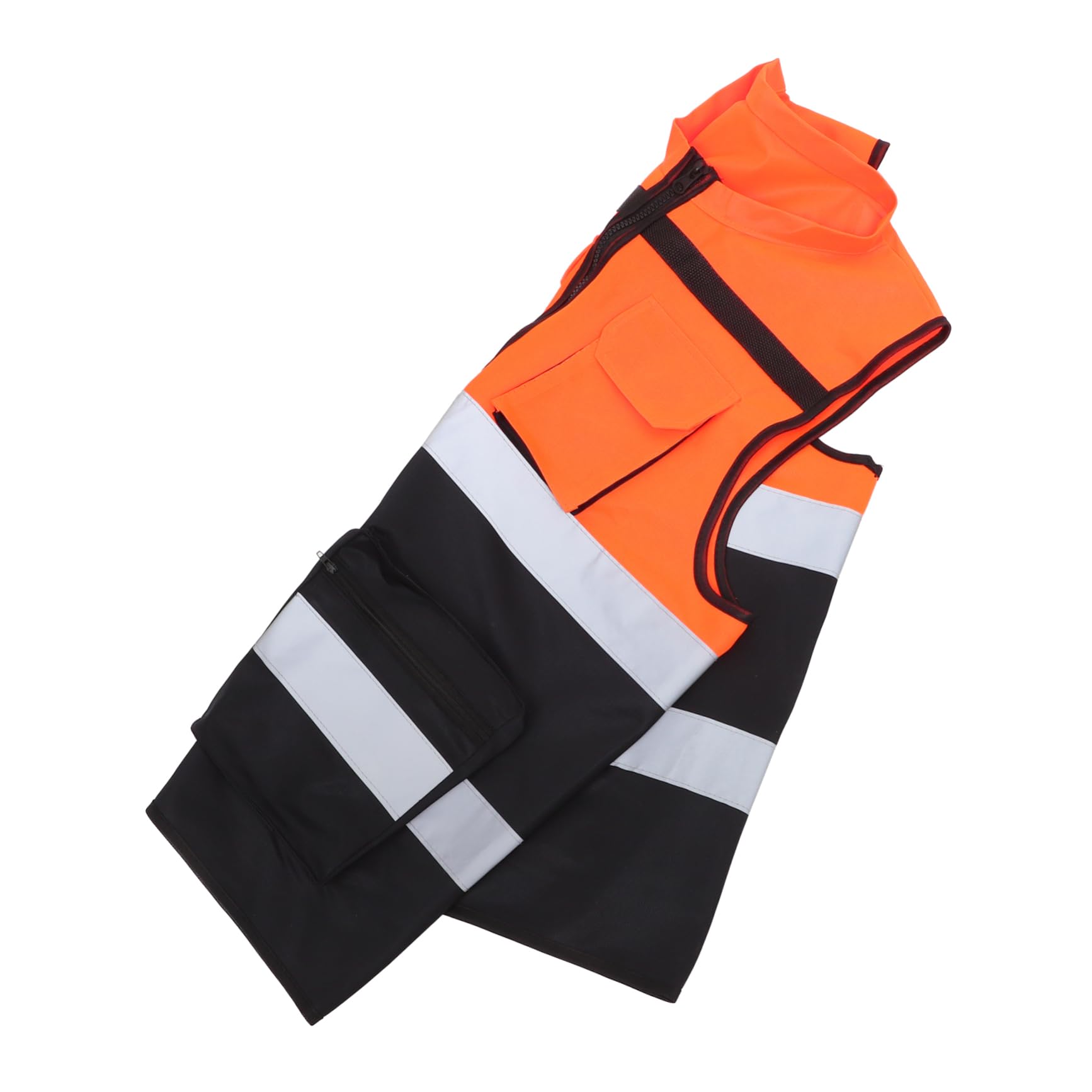 PartyKindom Chaleco Reflectante de Seguridad para Ciclismo y Correr Alta Visibilidad Chaleco Ligero y Transpirable para Actividades Nocturnas para