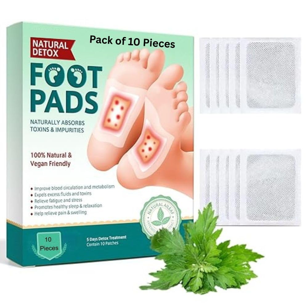 Herbal And Gentle Ingredient Ginger Detox Foot Patches – for Pain Relief & Relaxation, South Moon Style Footpad for Women & Men, Slim Detox Foot Patch for Overnight Use (Foot Pads Patches)-image-8