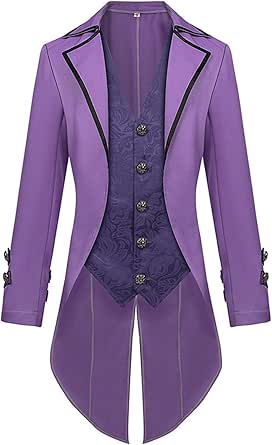 Cappotto Domatore Circo Gotico Per Ragazzi - Costume Medievale Per Halloween E Natale - Foto 2