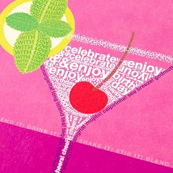 Amazon パピルスcelebrate Enjoy誕生日カクテルカード 紙製品 文房具 オフィス用品