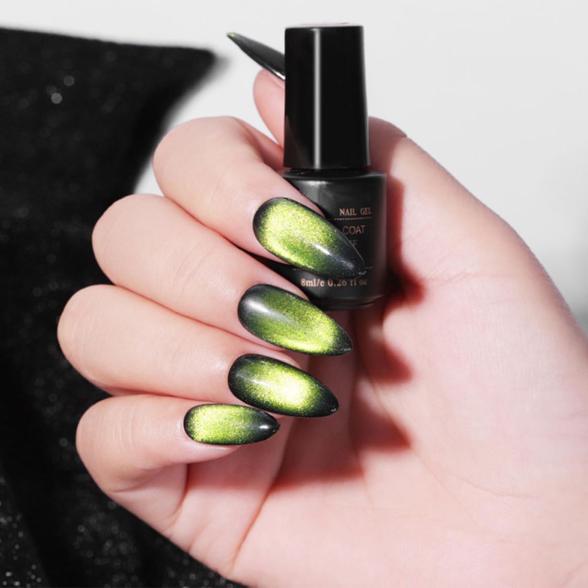 POPETPOP D Nail Gel Nail Polish Magnetic Cat Eye 8ml 5d01 Gel