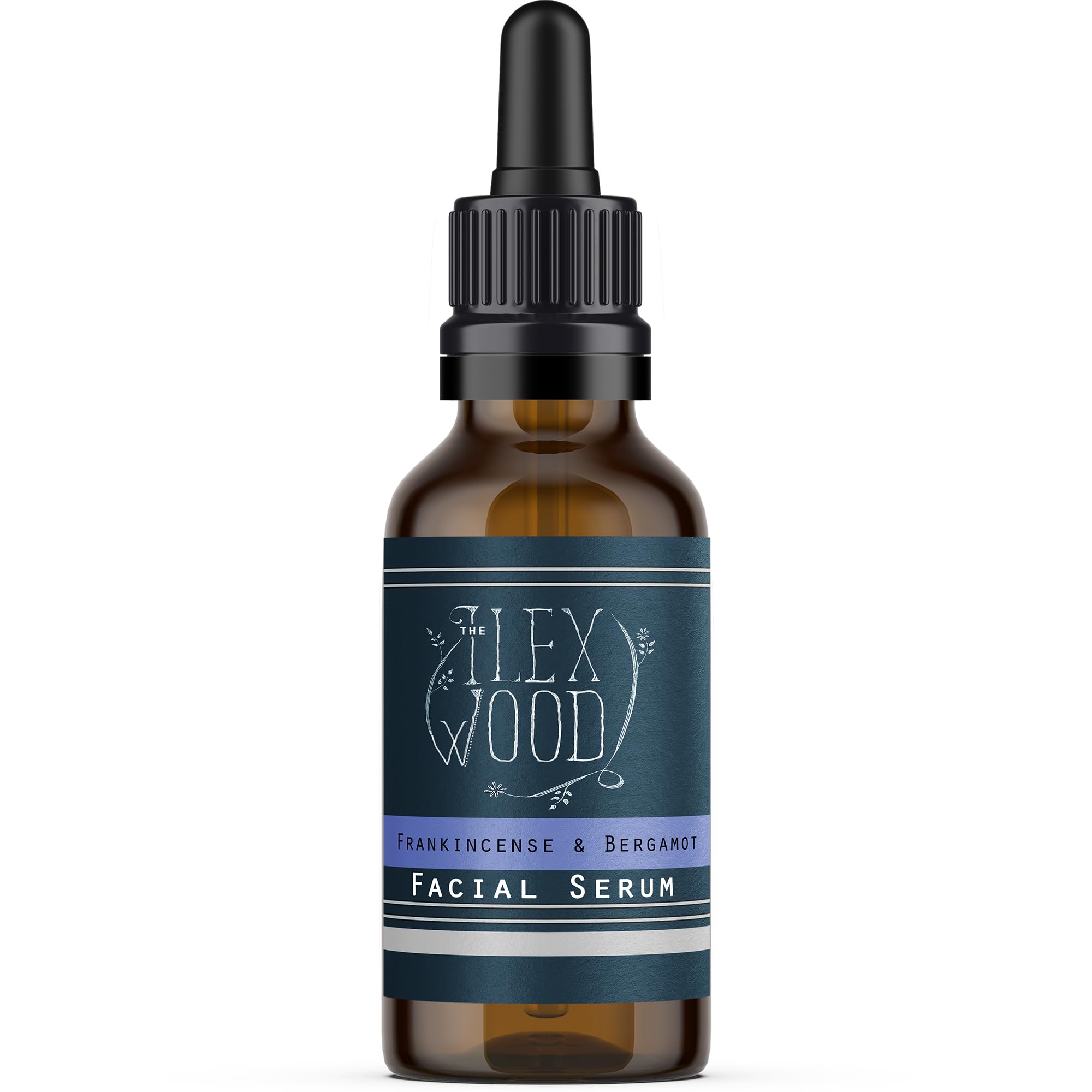 Frankincense and Bergamot Facial Serum - 100% Natural handmade, Vegan, Moisturising for both Men & Women, Cruelty Free, Anti Ageing, Wrinkle and Line Reducing Ingredients. 20ml