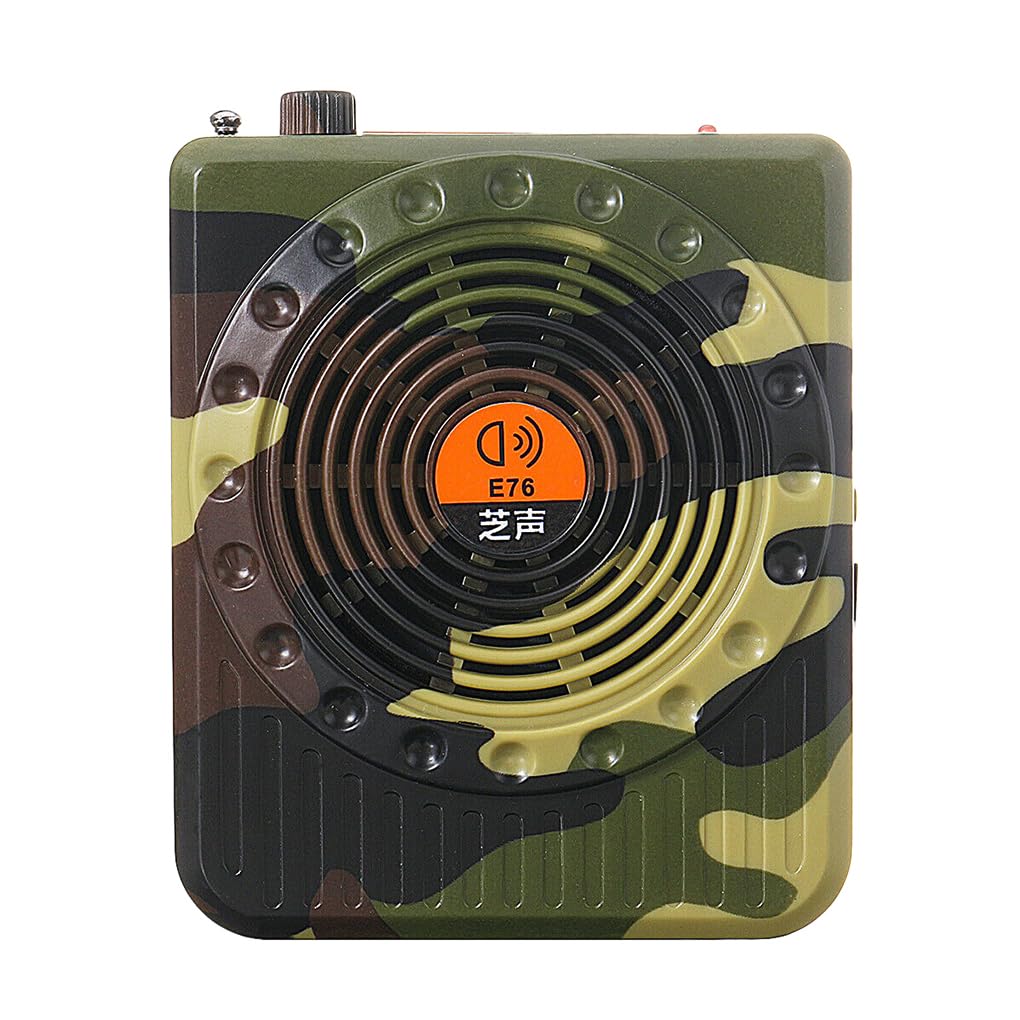 Amplificador de Control Remoto Recargable para Caza al Aire Libre, Altavoz Llamada Señuelo Pequeño Universal