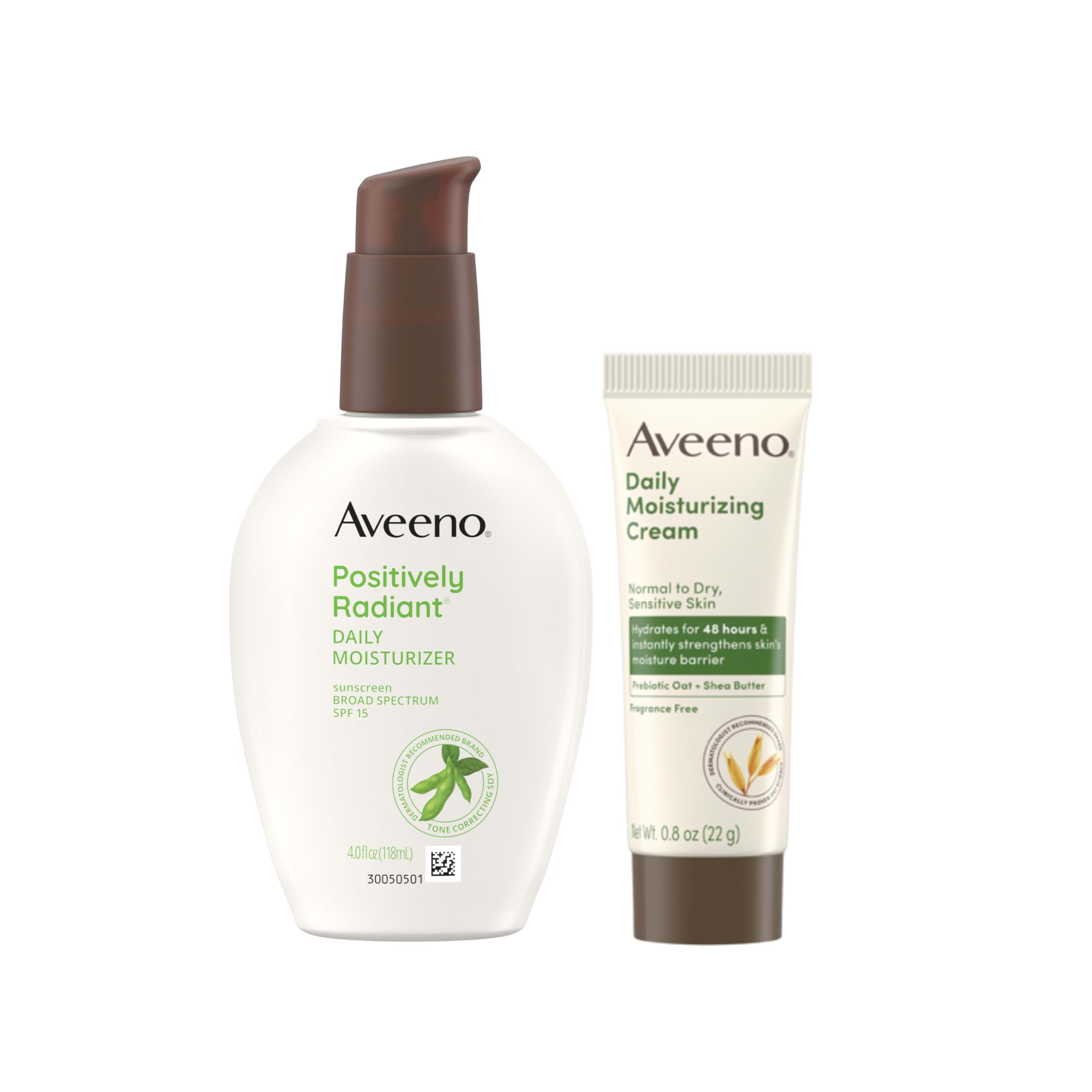 Aveeno Positively Radiant Daily SPF 15 Facial Sunscreen Moisturizer