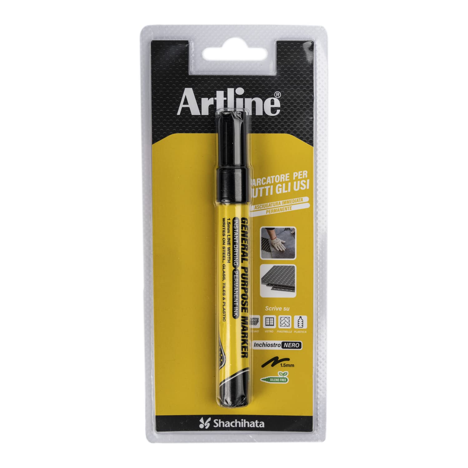 Pennarello Indelebile Per Idraulici - Punta Fine 1,5 Mm, Resistente All'Acqua, Per Tubi Bagnati, Plastica E Metallo, Rosso - Foto 8