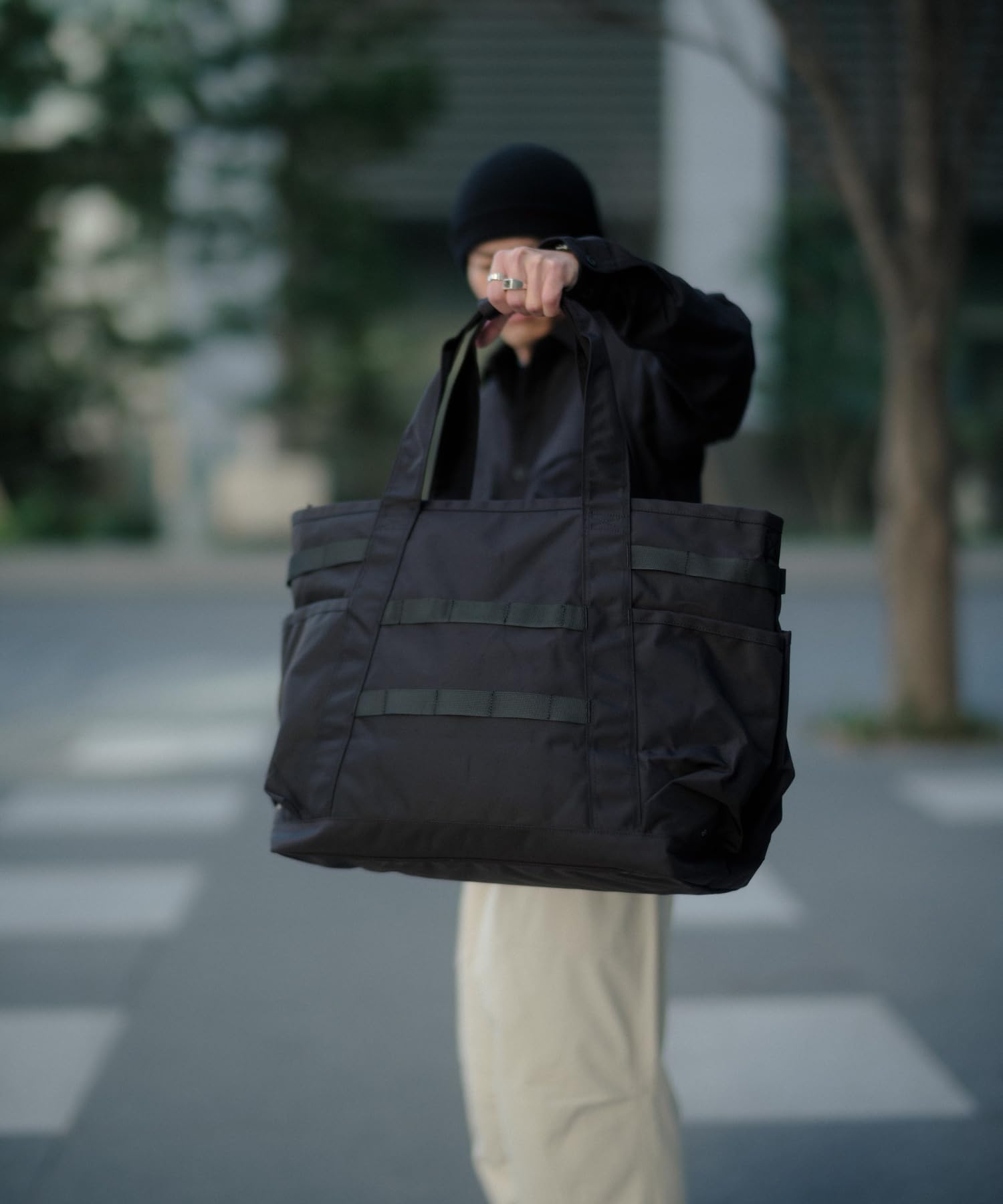 Amazon.co.jp: スノーピーク(snow peak)Recycled Cordura Tote Bag BB 