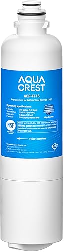 AQUA CREST 11032531 Repuesto para filtro de agua para refrigerador Bosch® UltraClarity® Pro BORPLFTR50, 12033030, compatible con 11025825, 12028325,