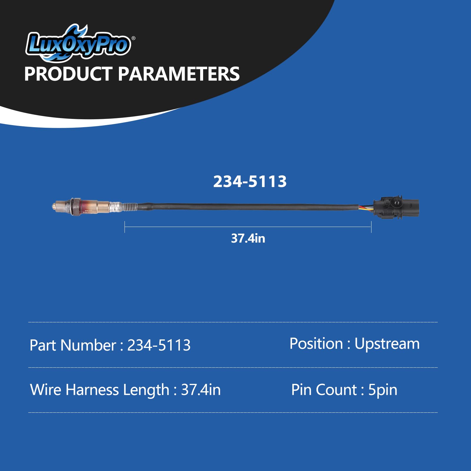 Sensor de oxígeno O2 ascendente para Ford E-150 Escape Explorer para F150 Fiesta Flex Focus Fusion Mustang Connect, para Lincoln MKC MKS MKT MKZ Navigator, para Mazda Tribute, para Mercury Milan