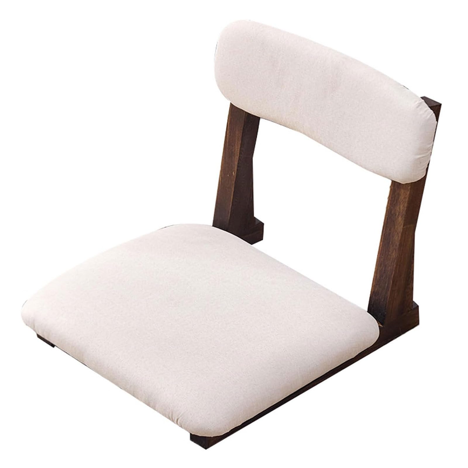 Wansiman Japanese Tatami Floor Chair With Backrest,japanese Style Portable Floor Chair,Japanese Legless Floor Chair,Meditation Chair With Back Support,Resists Deformation,for Lounge,Gaming,Reading