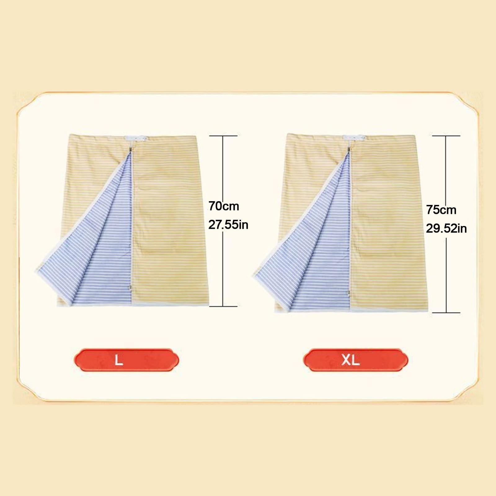 Lavabili Traverse Letto Anziani per Incontinenza Adulti Gonna per Urina Cuscinetti per Pipì Riutilizzabili Telo Impermeabile Letto con Cintura Regolabile(L 70cm,Navy-Padded)