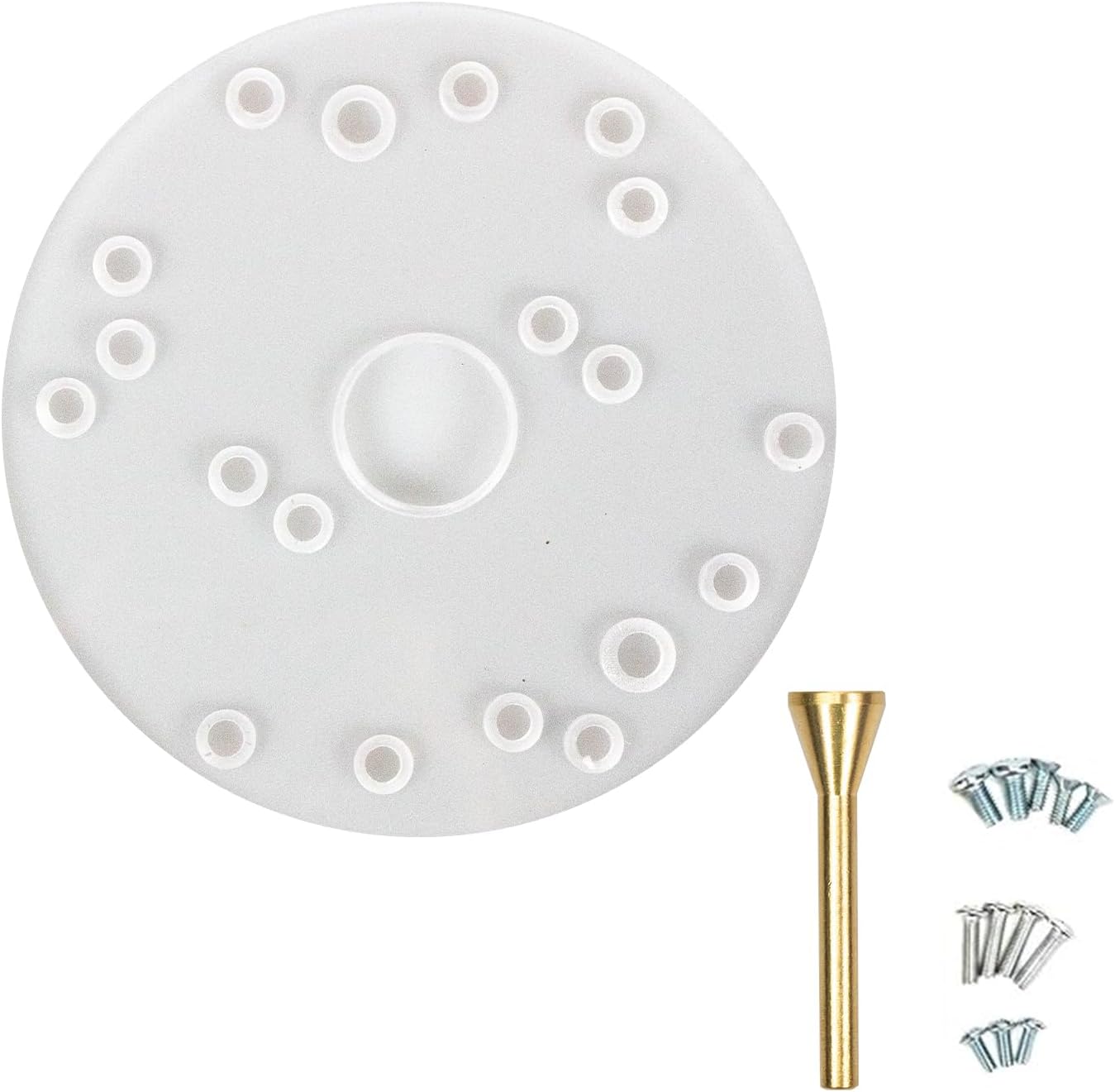 Router Base Plate for Trim Routers, Universal Acrylic Router Baseplate