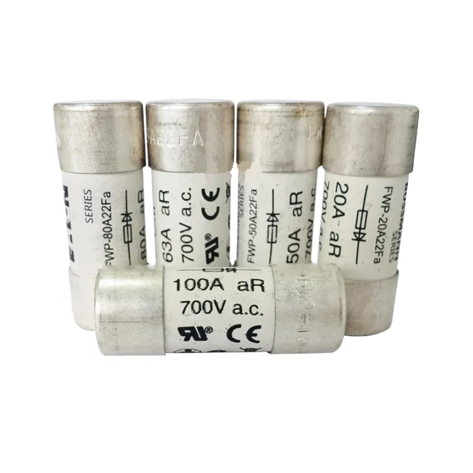Fusibles FWP-50A22Fa 50A pour sécuriser les variateurs de vitesse industriels