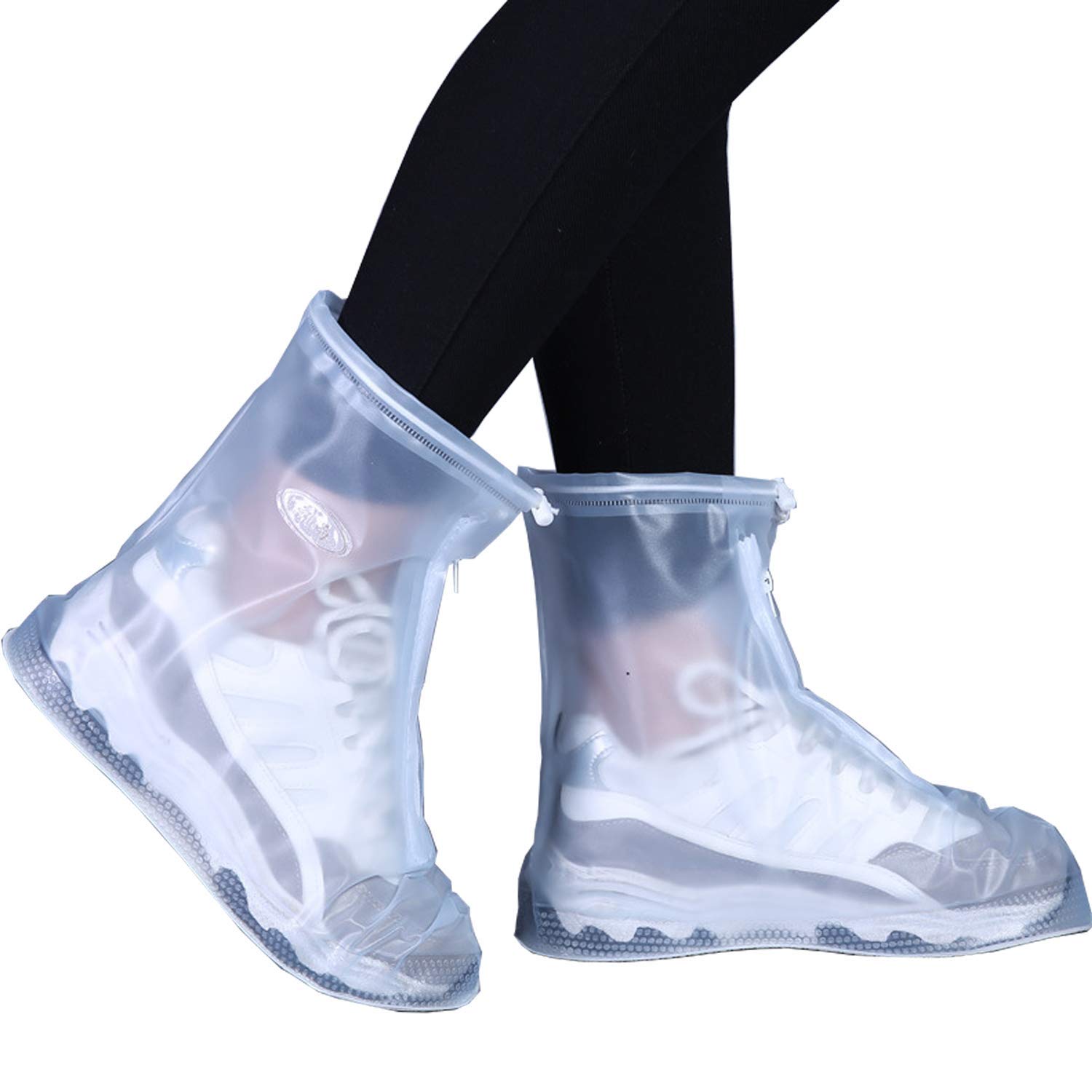 VICUNA POLO Rain Shoes Transparent Waterproof Snow Men, No Color, Size No Size
