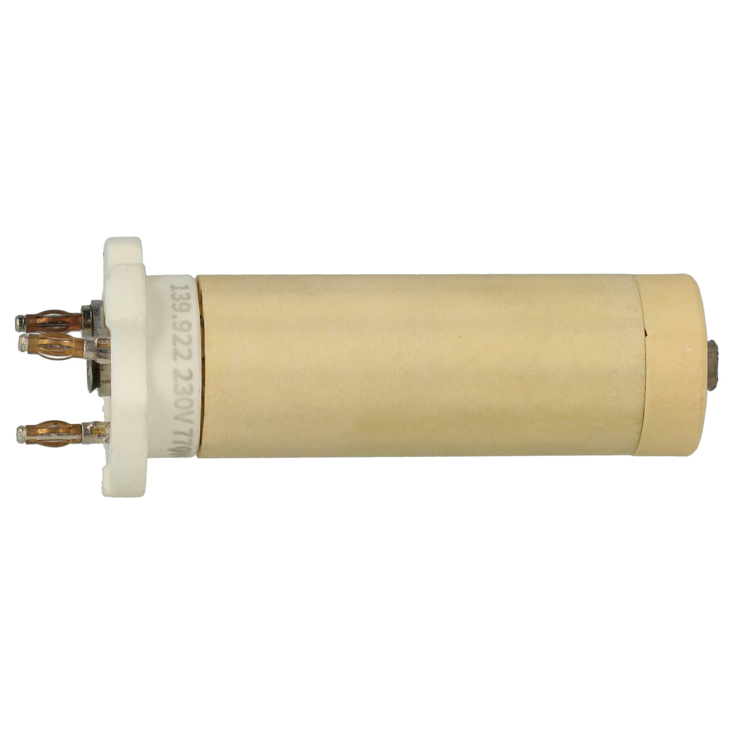 vhbw 2 x element grzejny kompatybilny z pistoletem spawalniczym Leister LHS 15 PREMIUM, CLASSIC, SYSTEM - 770 W, ceramiczny rdzeń grzewczy, 1,68 x 5,5 cm