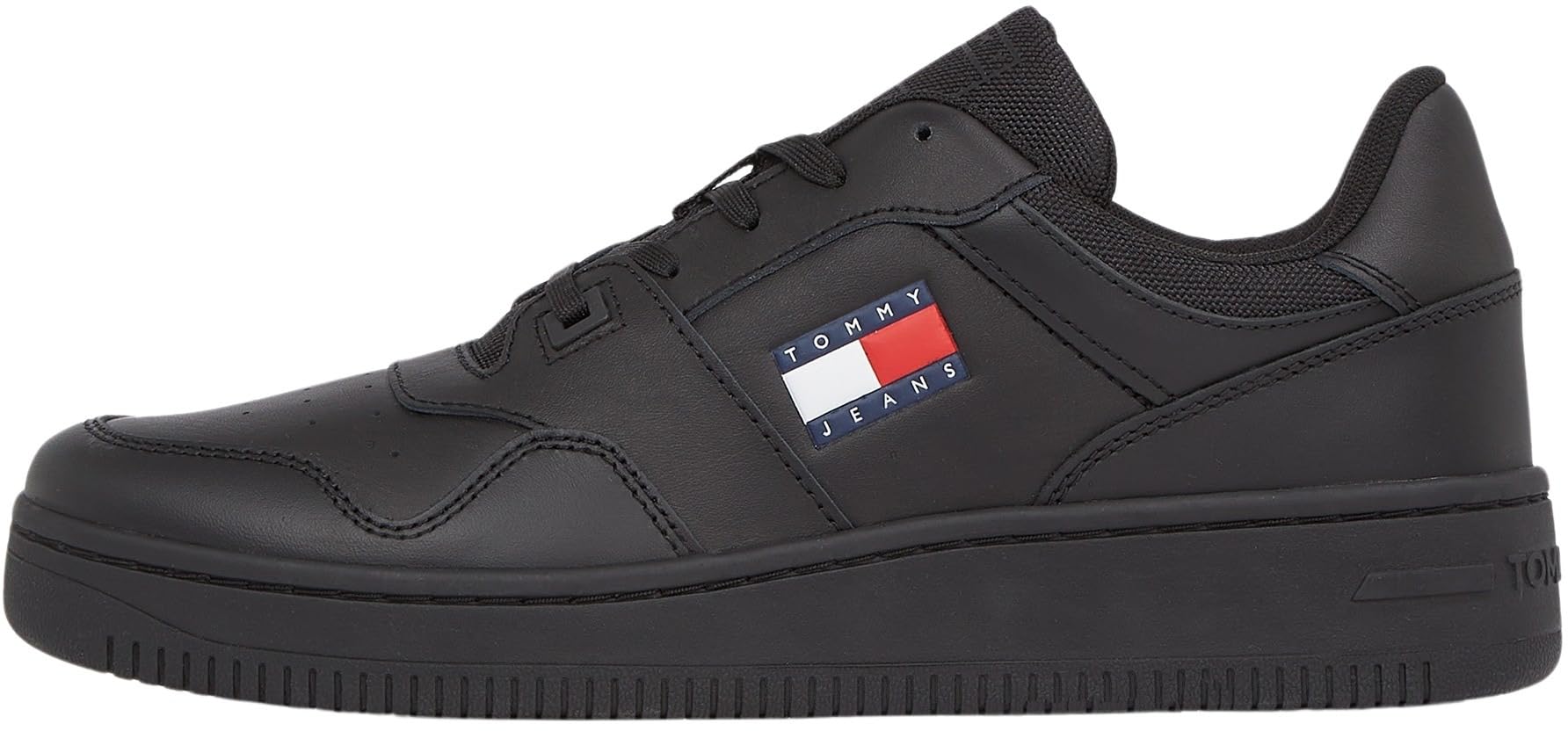Tommy Jeans Tjm Retro Basket Ess Em0Em01395, Sneaker, Uomo, Nero (Black), 45 Eu-image