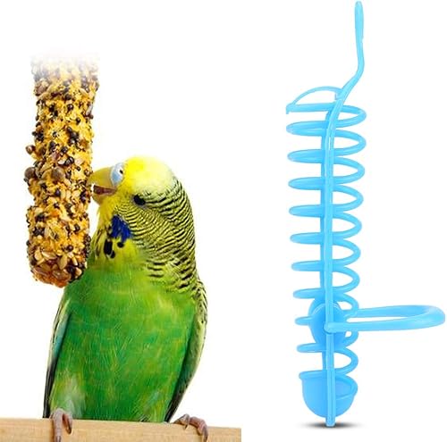 Miniatura 3 de Soporte de mijo para pájaros, loros, cesta hueca, alimentador de alimentos, fruta, perca, soporte para colgar frutas, verduras, mijo, comederos para