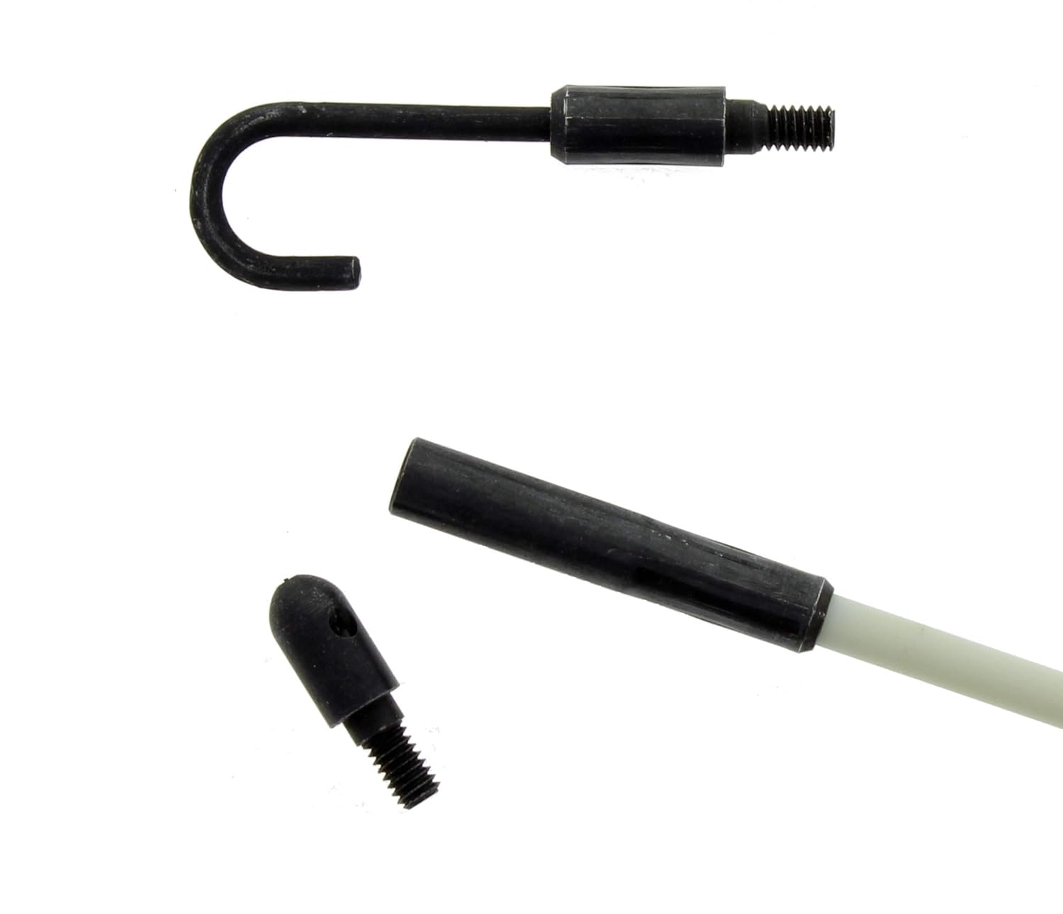 Ideal Electrical 31-633 Tuff-Rod Extra Flex Glow Kit - 15 ft., Extendable Cable Pulling Rod with Fiberglass Construction, (5) 6 ft. Sections