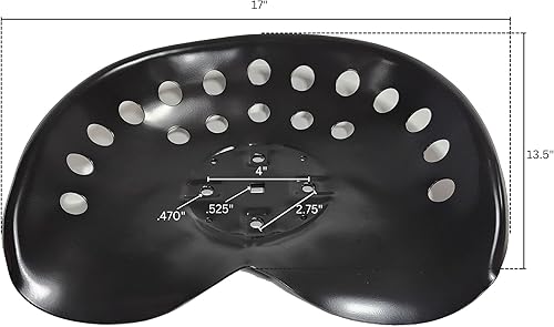 Miniatura 3 de Asiento de tractor de metal