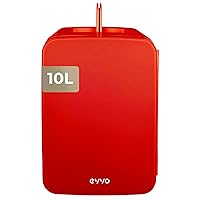 EVVO Frigorifero Mini F10 (rosso)