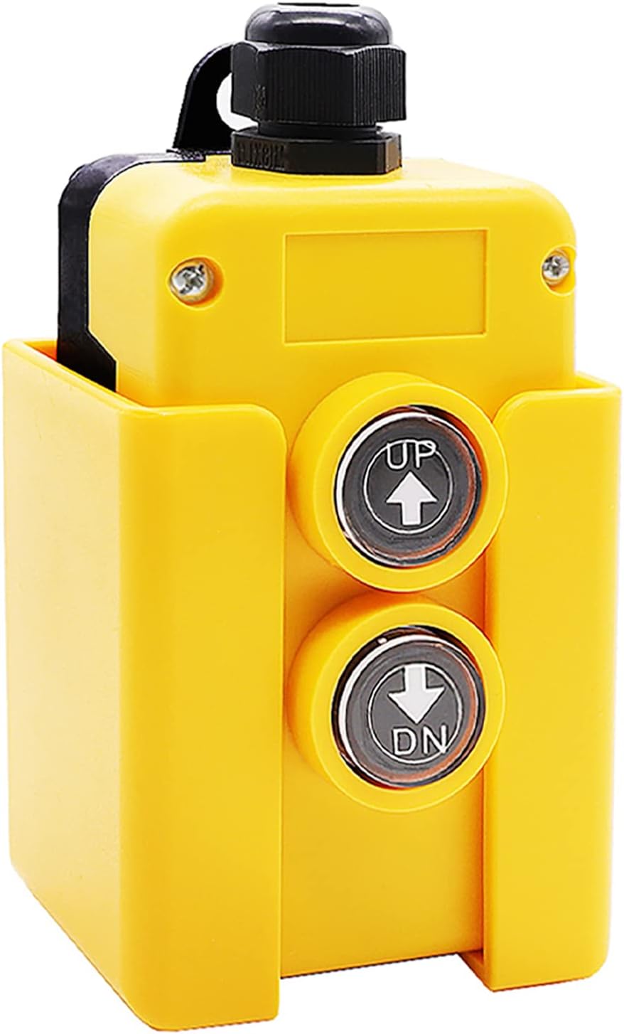 mankk 12V Dump Trailer Remote Control Switch Up/Down Control Switch Single/Double Acting Hydraulic Pump Power for Truck Lift Gate Cranes Wrecker M-G018