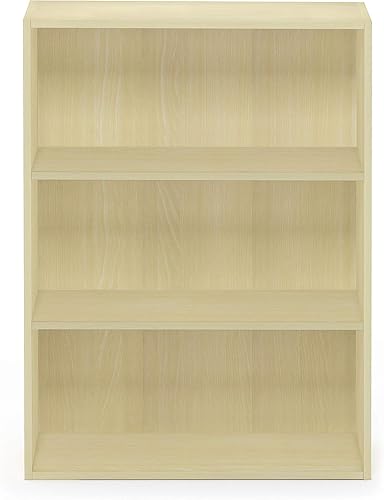 Miniatura 10 de Furinno Pasir - Estantería abierta de 3 niveles, roble Sonoma